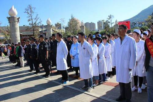 禄劝举行“119消防月”系列宣传活动启动仪式002