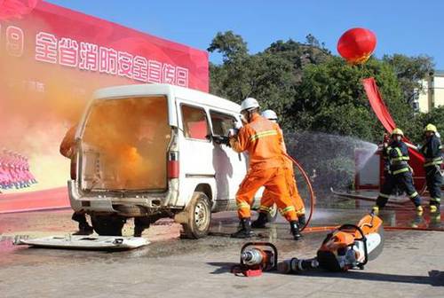 禄劝举行“119消防月”系列宣传活动启动仪式03